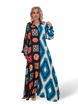 VESTIDO DOBLE ESTAMPADO JOT