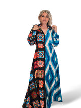 VESTIDO DOBLE ESTAMPADO JOT