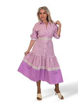 VESTIDO RAYAS FAJIN JOT