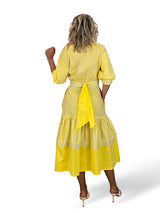 VESTIDO RAYAS FAJIN JOT