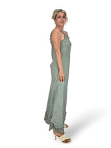 VESTIDO LARGO LENCERO LINO