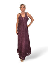 VESTIDO LARGO LENCERO LINO
