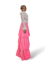 FALDA VAPOROSA VOLANTES FLUOR
