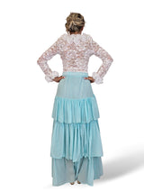 FALDA VAPOROSA VOLANTES FLUOR