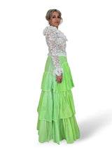 FALDA VAPOROSA VOLANTES FLUOR