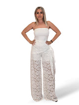 CONJUNTO PANTALON GUIPUR TOP