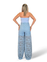 CONJUNTO PANTALON GUIPUR TOP