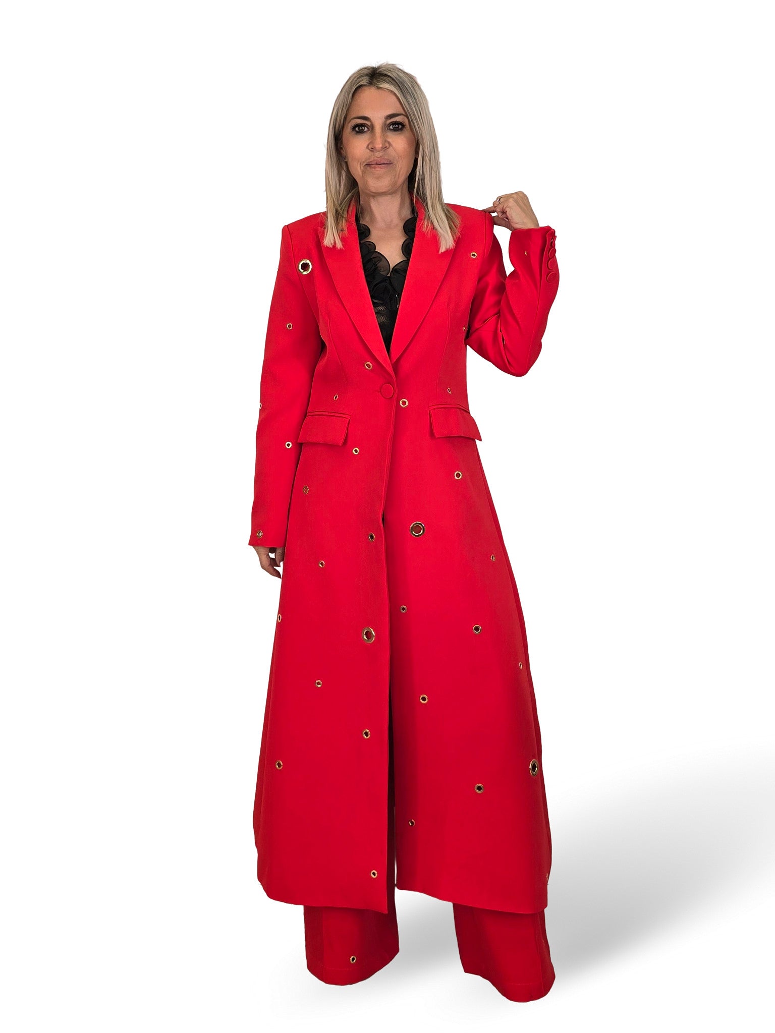 Conjunto de casaco e calças Jot