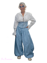 JEANS GLOBO PINZAS