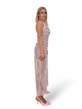 VESTIDO CANALE FALDA ENCAJE