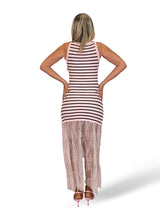 VESTIDO CANALE FALDA ENCAJE