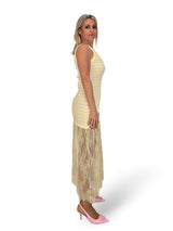 VESTIDO CANALE FALDA ENCAJE