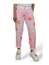 PANTALON FLORES FLUOR