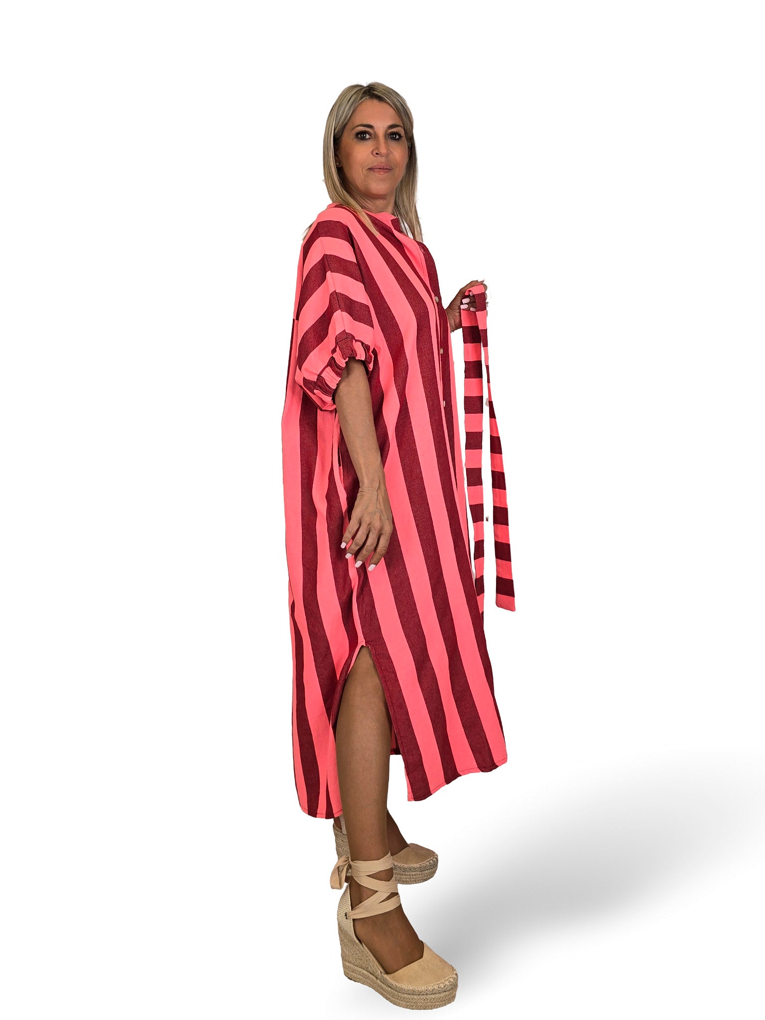 VESTIDO CAMISERO CINTURON