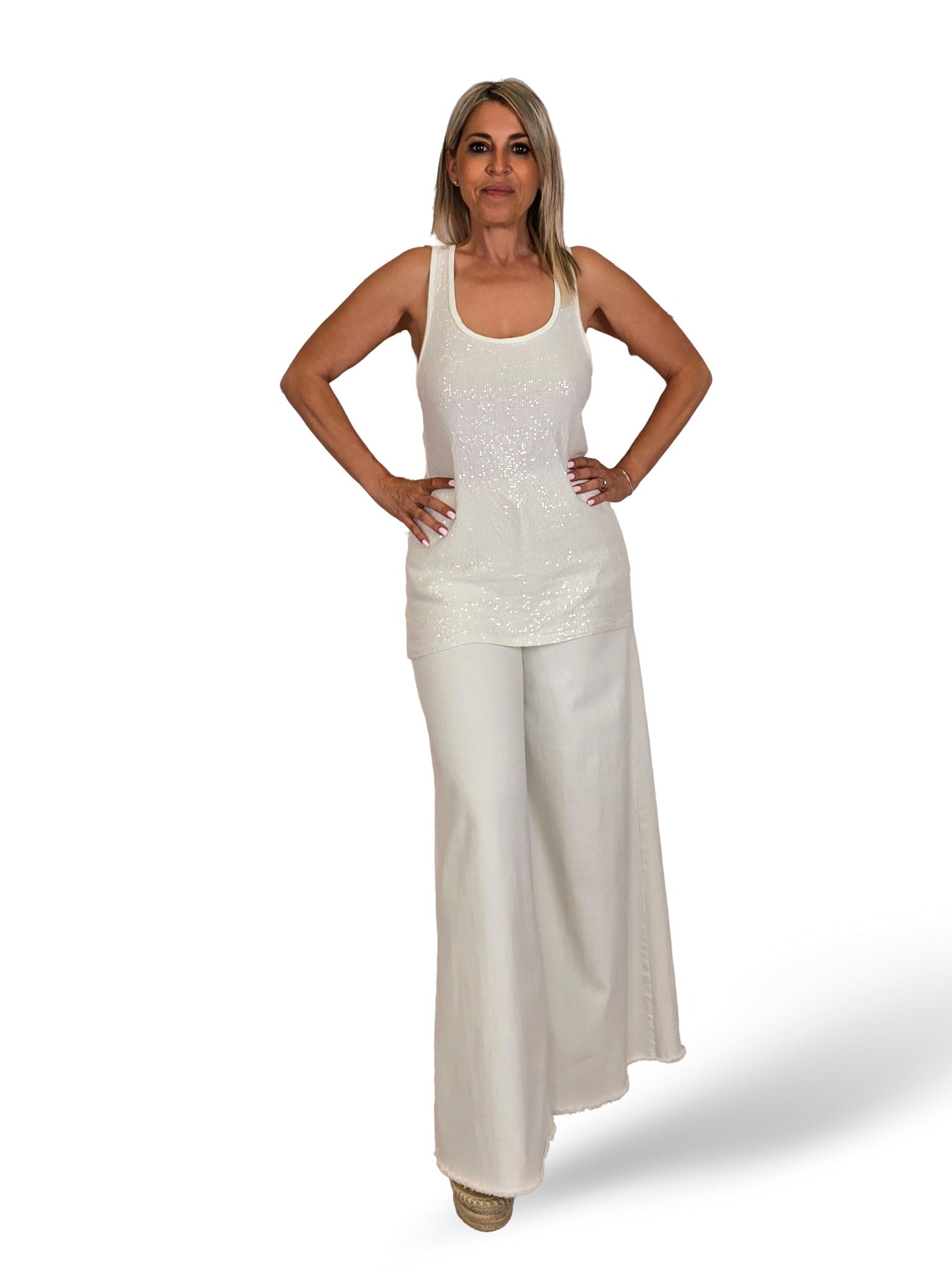 CAMISETA TIRANTES LENTEJUELAS JOT