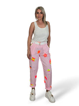 PANTALON FLORES FLUOR