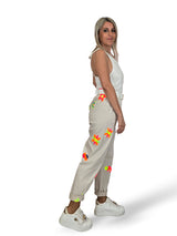 PANTALON FLORES FLUOR