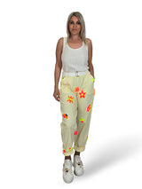 PANTALON FLORES FLUOR