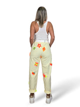 PANTALON FLORES FLUOR