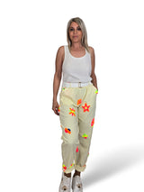 PANTALON FLORES FLUOR