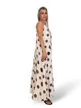 Pünktchen-Plisseekleid