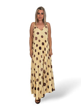 Pünktchen-Plisseekleid