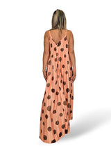 Pünktchen-Plisseekleid