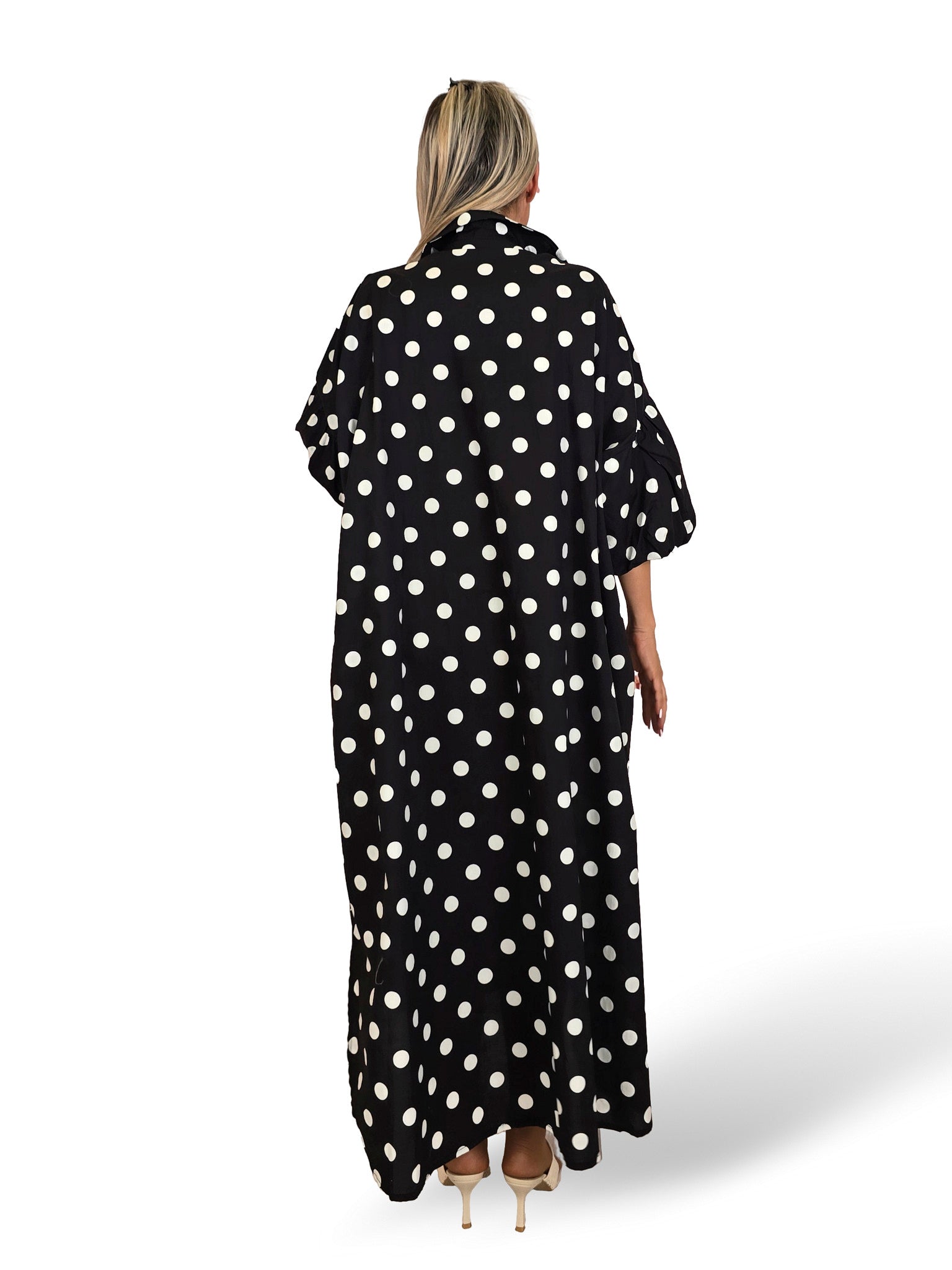 VESTIDO CAMISERO LUNARES