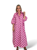 VESTIDO CAMISERO LUNARES