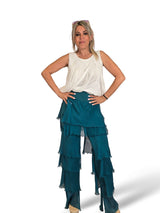TOP GASA CAPAS DESHILACHADO