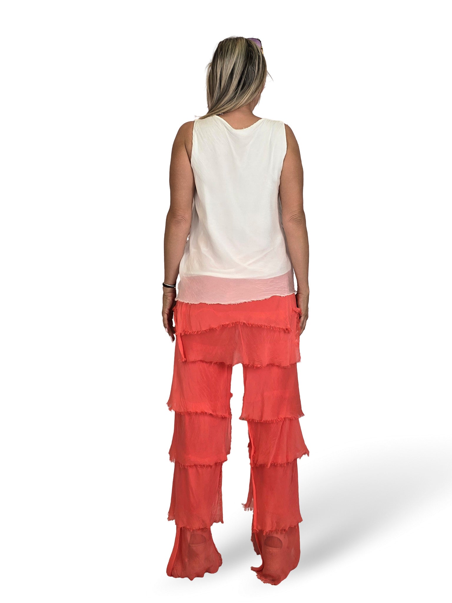 PANTALONI A STRATI IN CHIFFLE TROUBLED