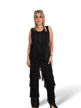 TOP GASA CAPAS DESHILACHADO