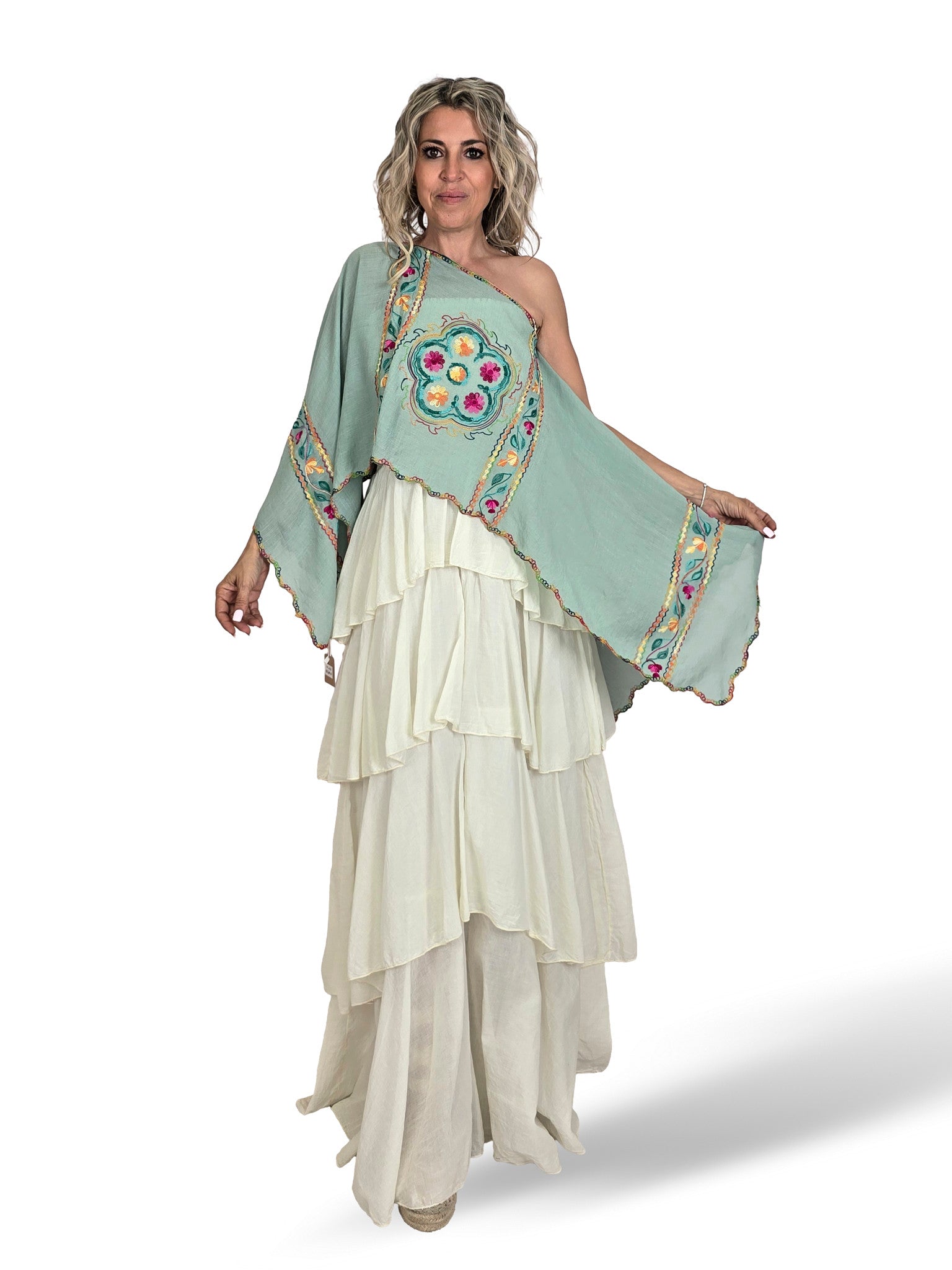 CAPA PONCHO BORDADOS 435