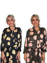 BOMBER ESTAMPADA LUNARES