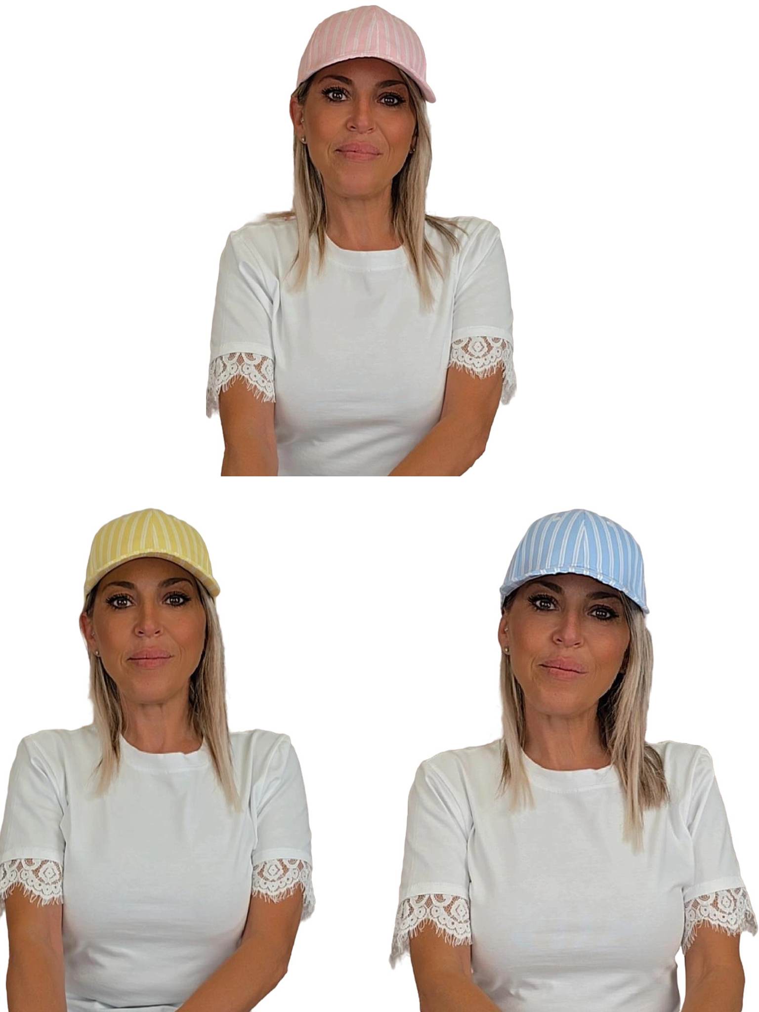 GORRA RAYAS LAZADA