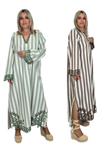 GESTREIFTES KLEID JOT