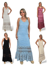 VESTIDO CROCHET VOLANTE ENCAJE