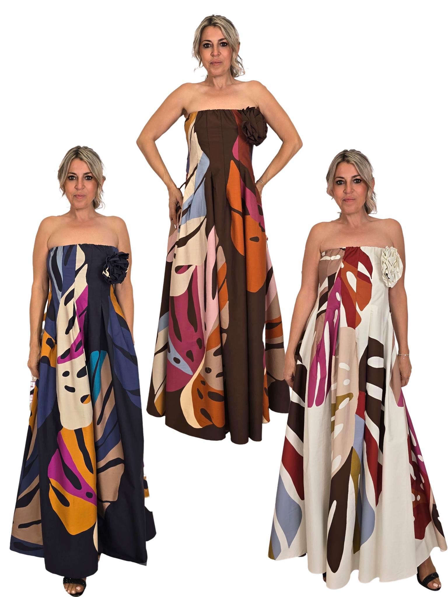 ROBE À BRETELLES IMPRIMÉ FLORAL