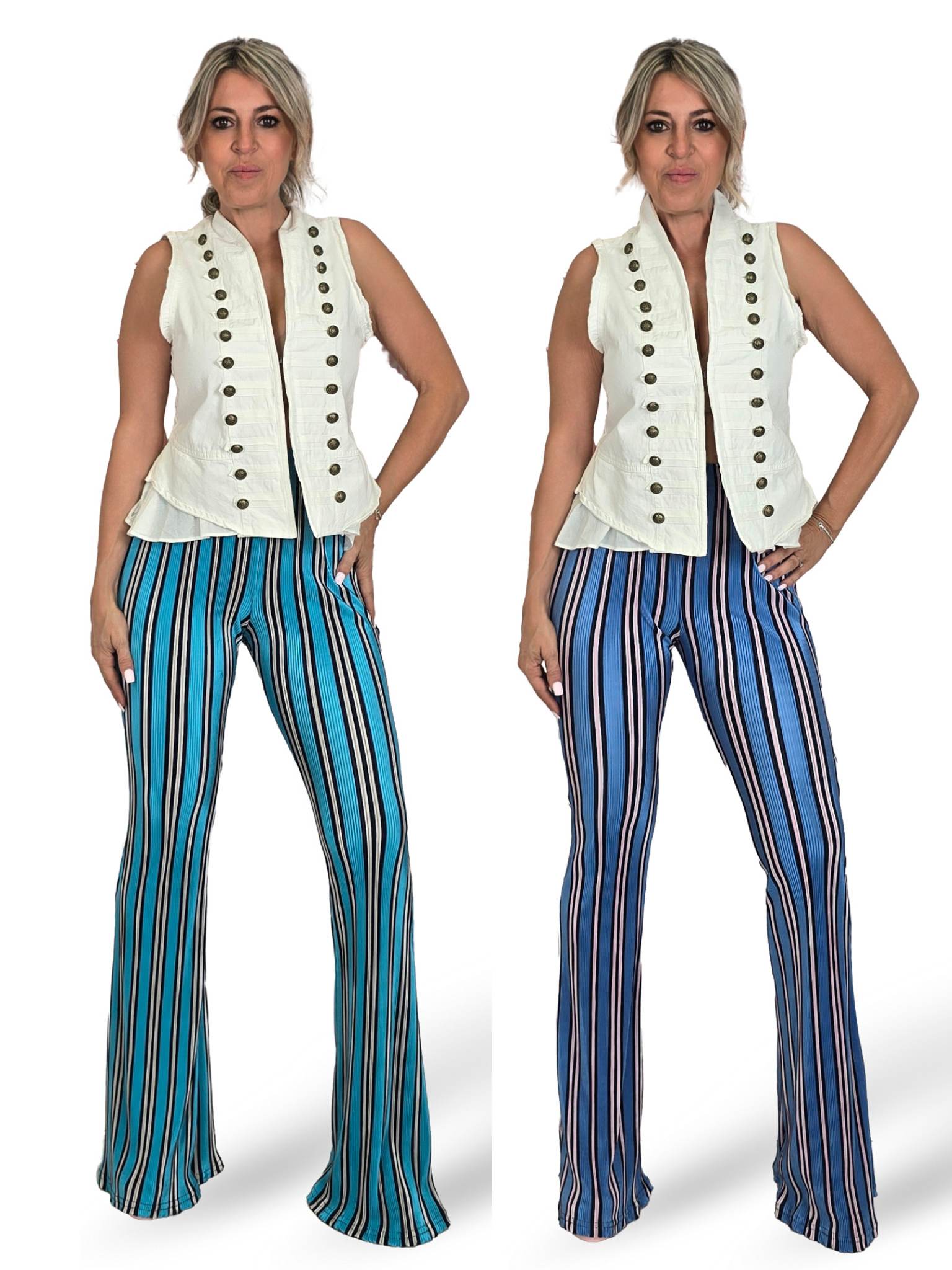 PANTALON PLISADO RAYAS JOT