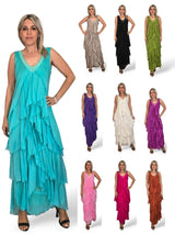 VESTIDO CAPA SEDA DESHILACHADO
