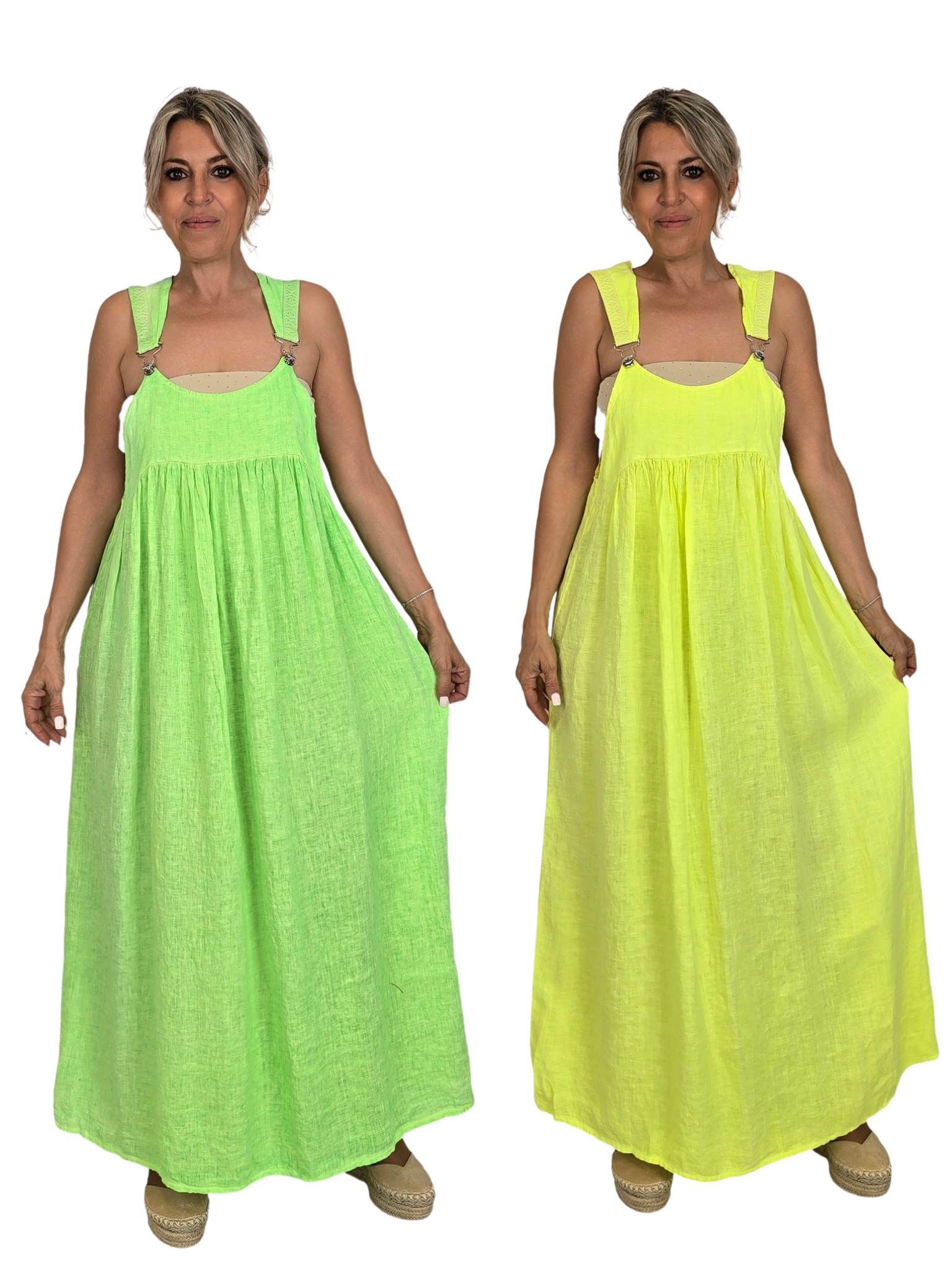 VESTIDO PICHI LINO FLUOR JOT