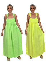 VESTIDO PICHI LINO FLUOR JOT