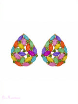 PENDIENTES GOTA MULTICOLOR