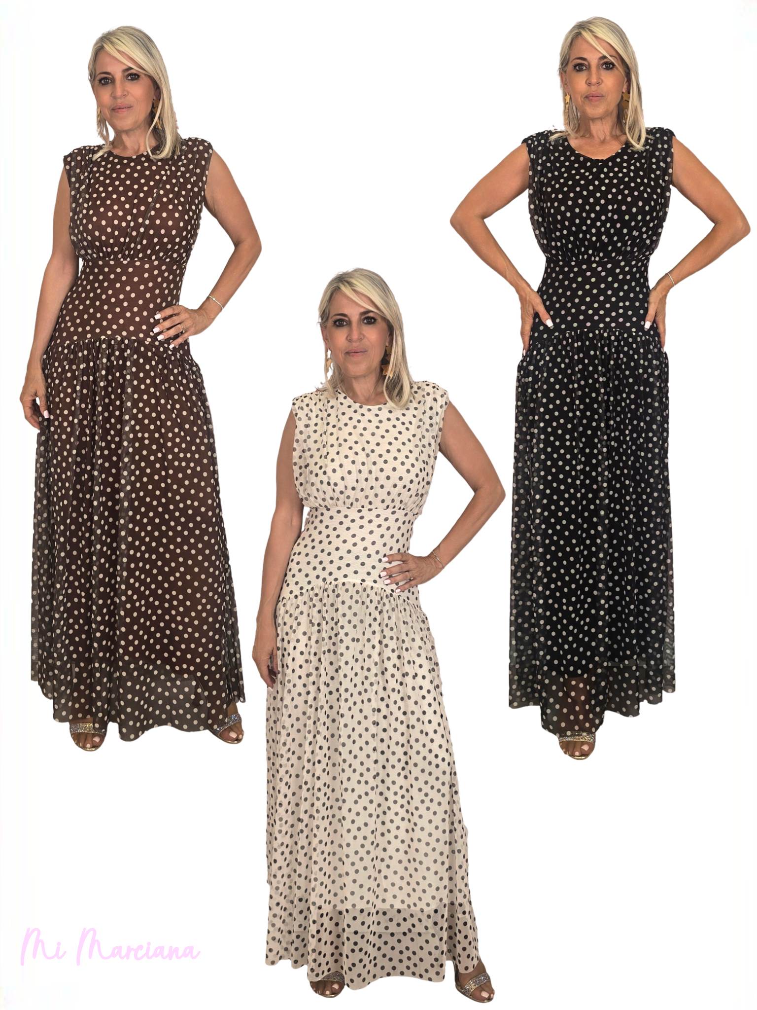 POLKA-DOT-TÜLLKLEID