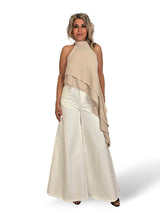 TOP HALTER VOLANTES