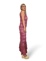 VESTIDO CROCHET VOLANTE ENCAJE