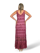 VESTIDO CROCHET VOLANTE ENCAJE