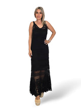 VESTIDO CROCHET VOLANTE ENCAJE