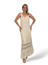 VESTIDO CROCHET VOLANTE ENCAJE