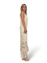 VESTIDO CROCHET VOLANTE ENCAJE